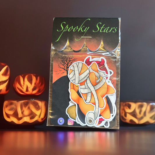 Spooky Stars Sticker Pack